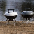 Holzkohlegrill Campinggrill Festival grau 7