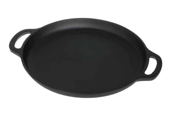 Gusspfannen für Gasgrill, Holzkohlgrill & Induktionsherde mit Griffen
