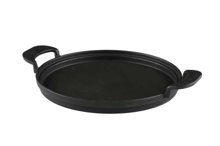 Gusseisen Pfanne - Kompatibel mit Gasgrill und Kamado