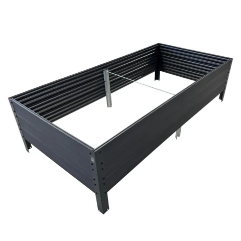 Hochbeet Woodlook Klassiker - Anthrazit (grau)