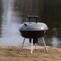Holzkohlegrill Campinggrill Festival grau Mustang