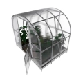 Gewächshaus Klassiker ARK aus Polycarbonat mit Fundamentrahmen 3x2 m.