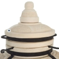 Tandoor Großer BBQ Grill für Garten, Tandoor mit Klappendeckel  in-mo kaufen