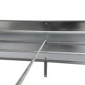 Hochbeet Klassiker Metall 150x50x20