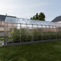 Gewächshaus aus Polycarbonat und verzinktem Stahl